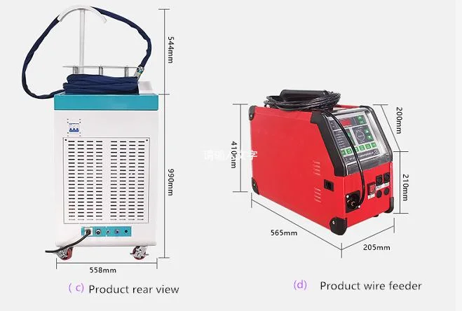 Laser Welding Equipment Soldering Machine Handheld Wobble Head Laser Welder Robot