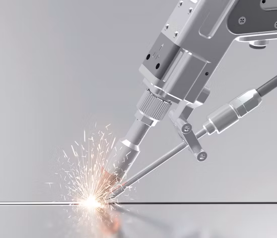 Canton Fair Heißer Verkauf 3 in 1 Handfaserlaser-Reinigungsmaschine zum Schweißen, Reinigen, Schneiden