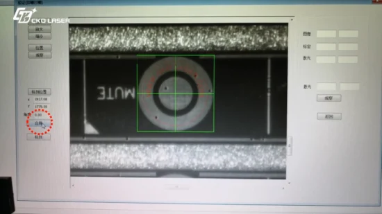 Vollständig abdichtendes mikroelektronisches Mikrometer-Laser-Schweißmarkierungssystem der Klasse 1 für winzige Kunststoff-Metallkomponenten mit CCD-Visualisierung