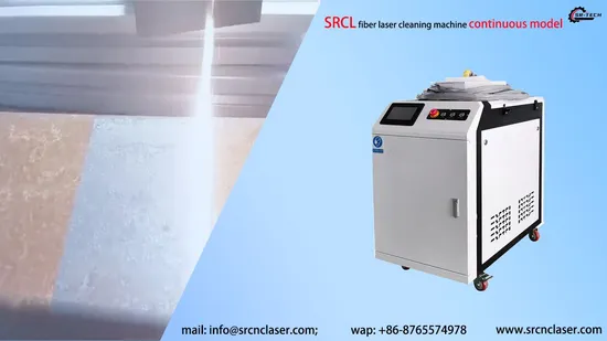 Tragbare industrielle Faserlaser-Reinigung Maquina 3000 W