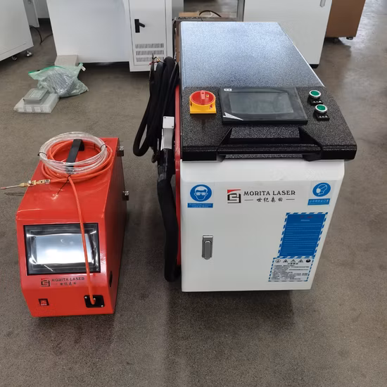 Hohe Qualität, niedrigster Preis, Drei-in-Eins-Faserlasermaschine, Schweißen, Schneiden, Reinigen, 1 kW, 1,5 kW, 2 kW, Industriemaschinenmaschine